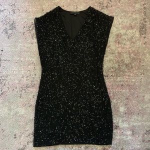 Aidan Mattox Beaded Mini Dress